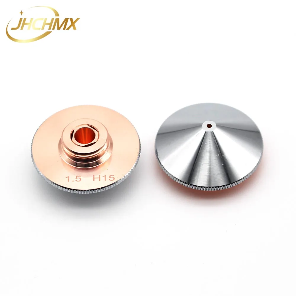 JHCHMX Raytools Nozzle Single/Double Layer Dia.32mm Caliber 0.8-4.0mm For Empower Fiber Laser Head Bodor Glorystar Laser Machine