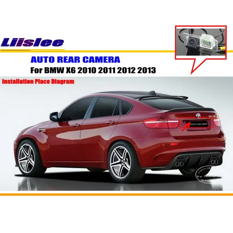 For BMW X6 2010 2011 2012 2013 Car Rearview Rear View Camera Backup Back Parking AUTO HD CCD CAM Accessories Kit