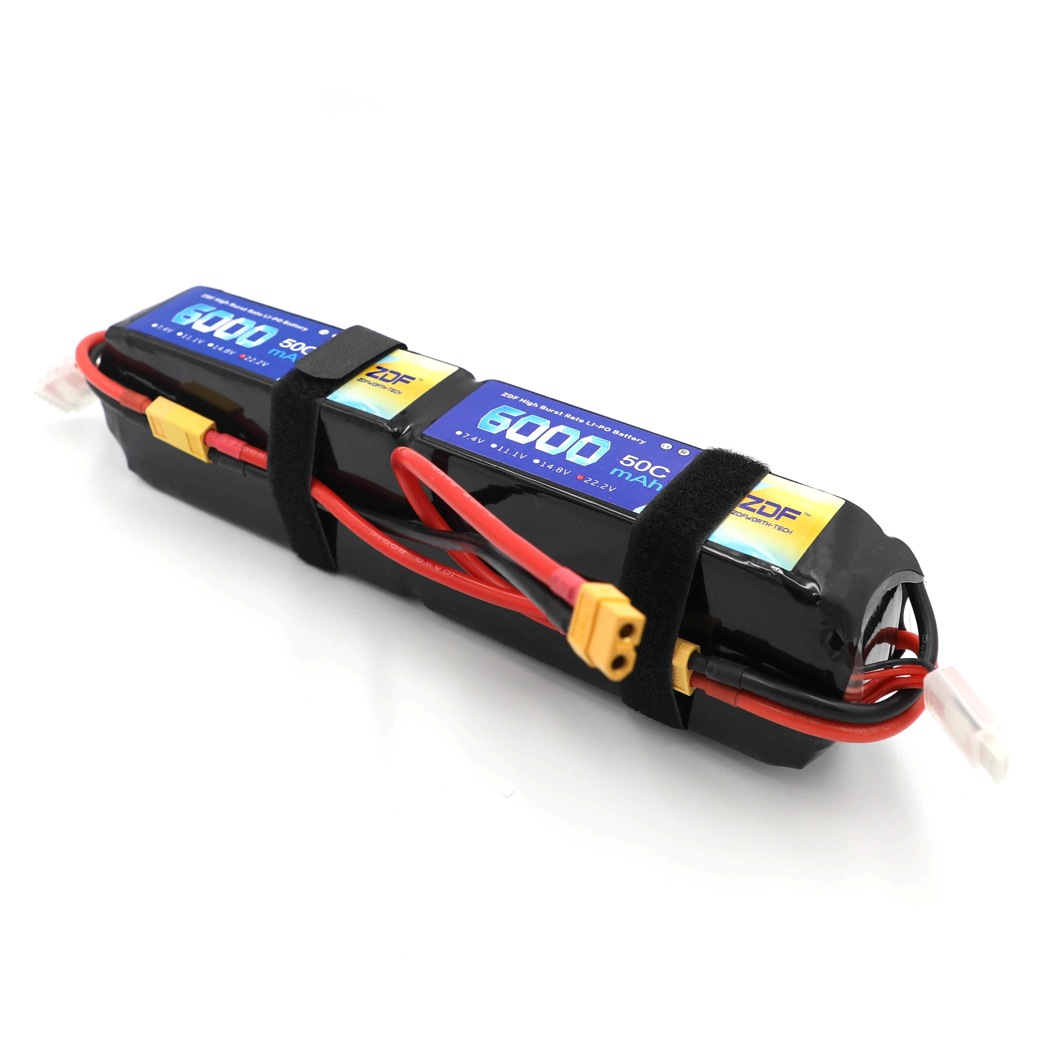 ZDF 6000mAh 12S 50C/100C 44.4V akumulator do helikoptera stałe skrzydło