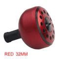 Rojo opaco de 32 mm