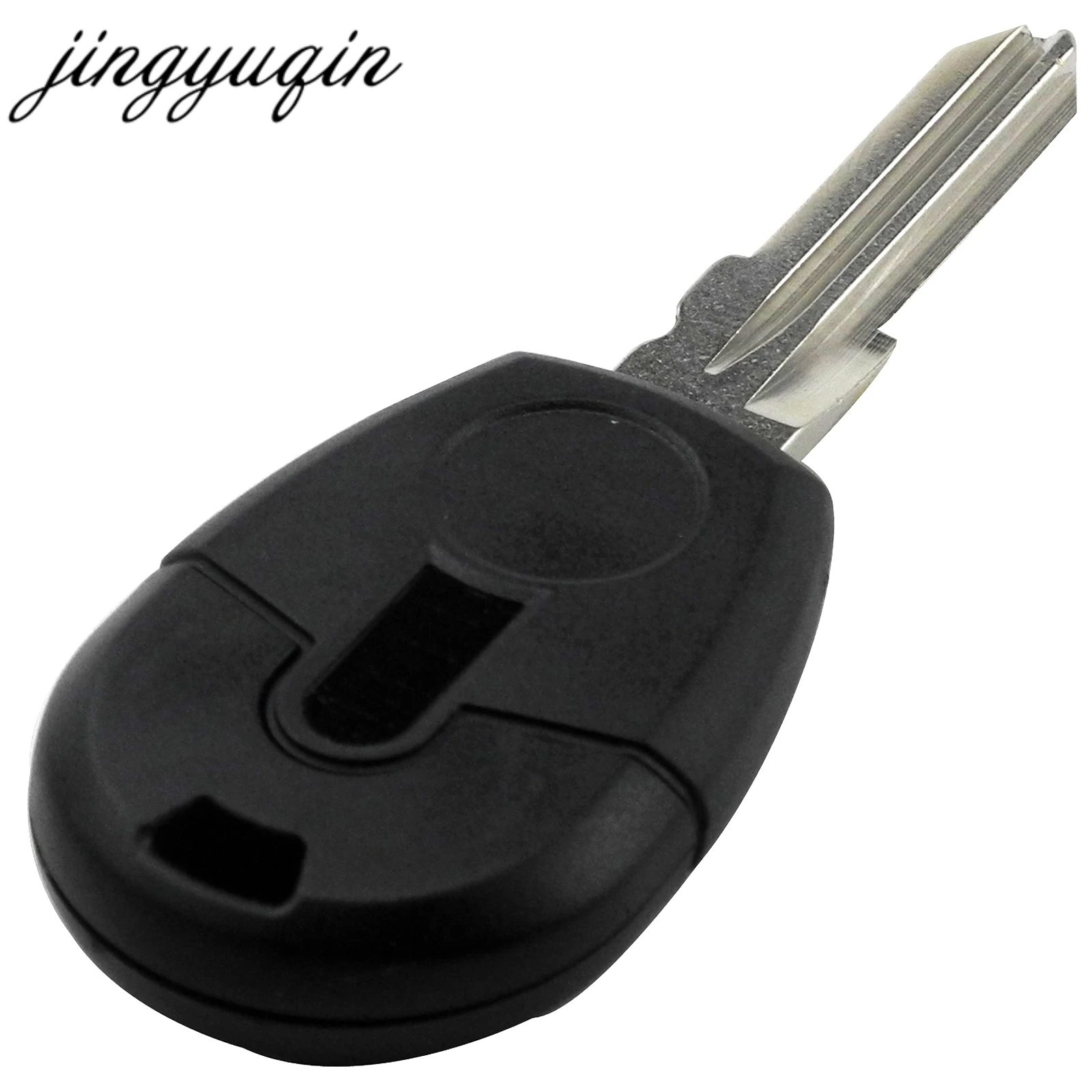 jingyuqin 50pcs/lot 2 Buttons Remote Car Key Shell For Fiat Positron Transponder Key Cover Blank Case Replacement