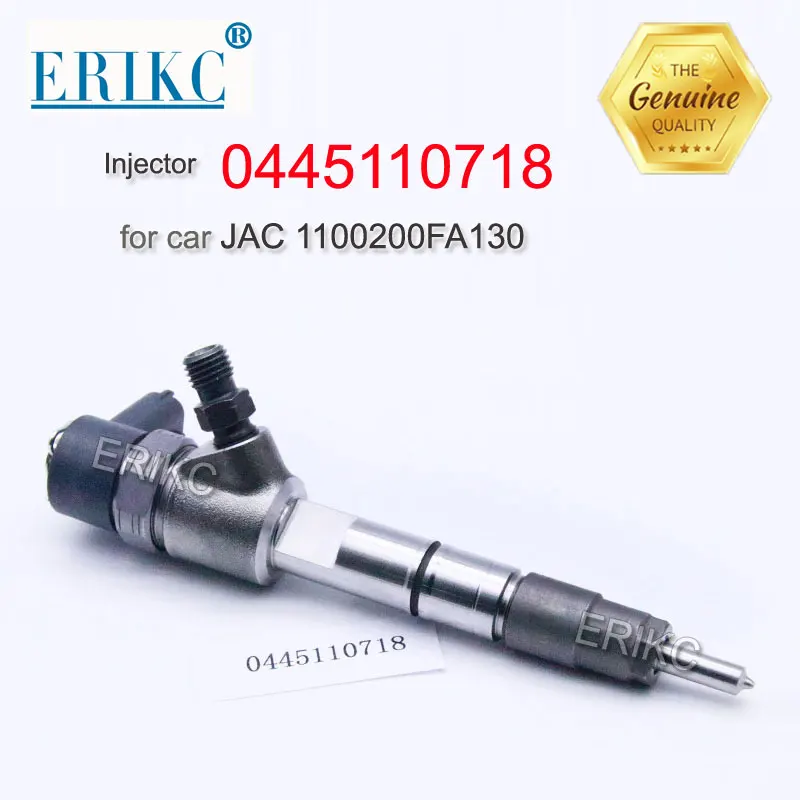 

0445110718 Original Common Rail Injector 1100200FA130 CR Fuel Injector 0445 110 718 Sprayer Nozzle 0 445 110 718 for JAC