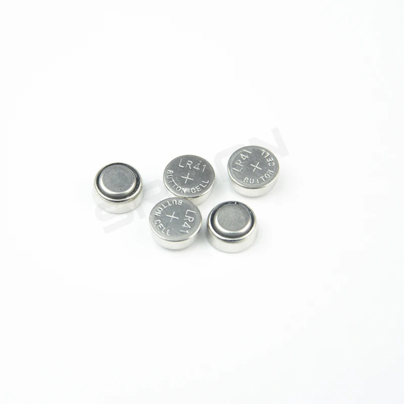 GTF 100PCS/Lot AG3 LR41 SR41W 392 192 GP192A LR736 Button Cell Watch Battery Cell Cion Batteries for flashlights,toys,watches