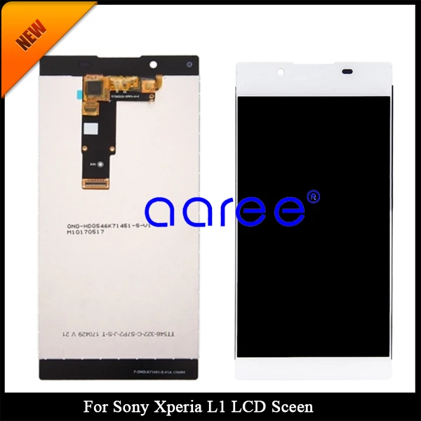 5.5\' 100% tested Gurantee For Sony Xperia L1 LCD Display For Sony Xperia L1 G3312 Screen Touch Digitizer Assembly