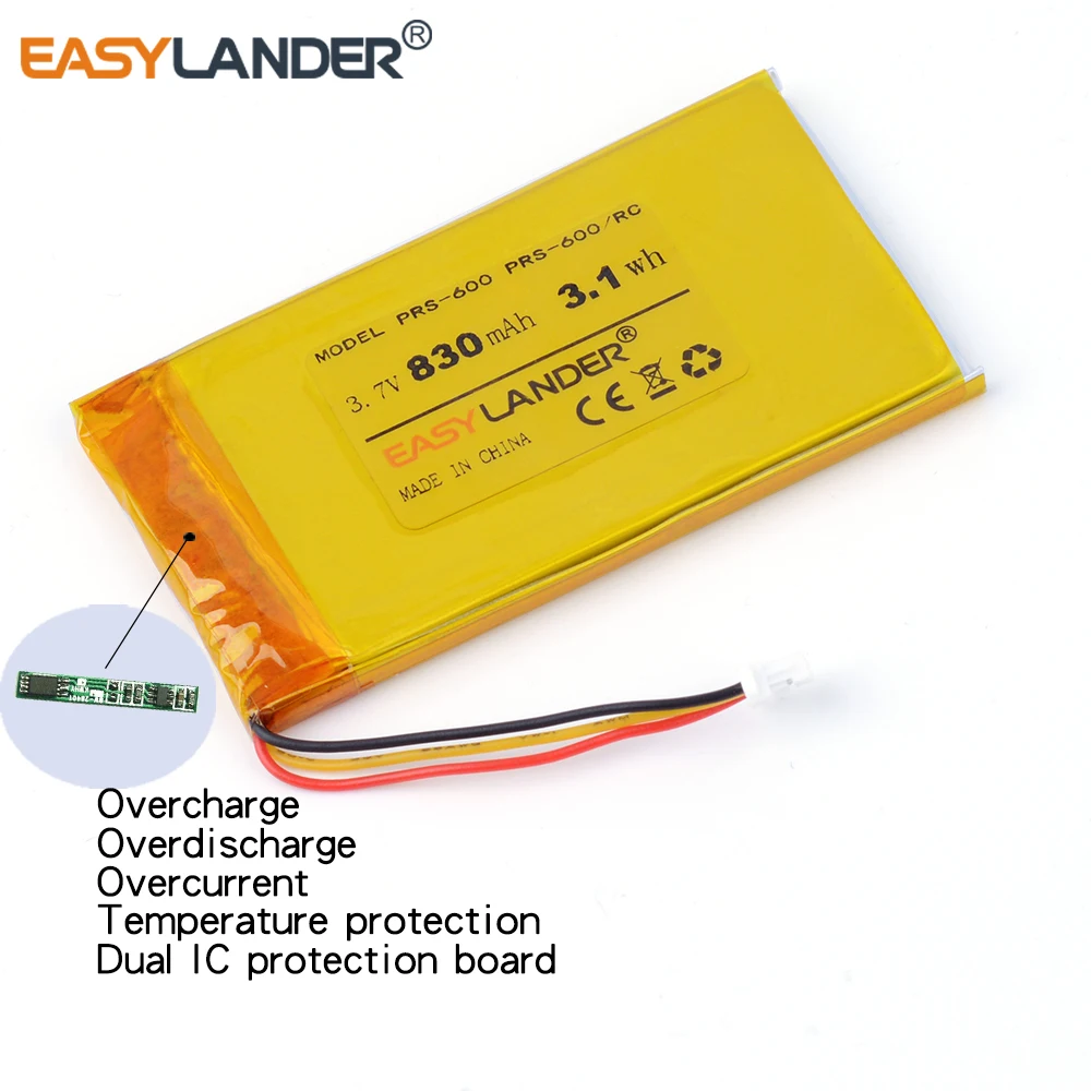 3.7V 830mAh Replacement Rechargeable li Polymer battery For Sony PRS-600 PRS-700 PRS-600/RC PRS-600/BC (P/N A98927554931)