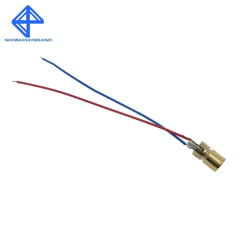 5v 650nm 5mw Adjustable Laser Dot Diode Module Red Sight Copper Head Mini Pointer