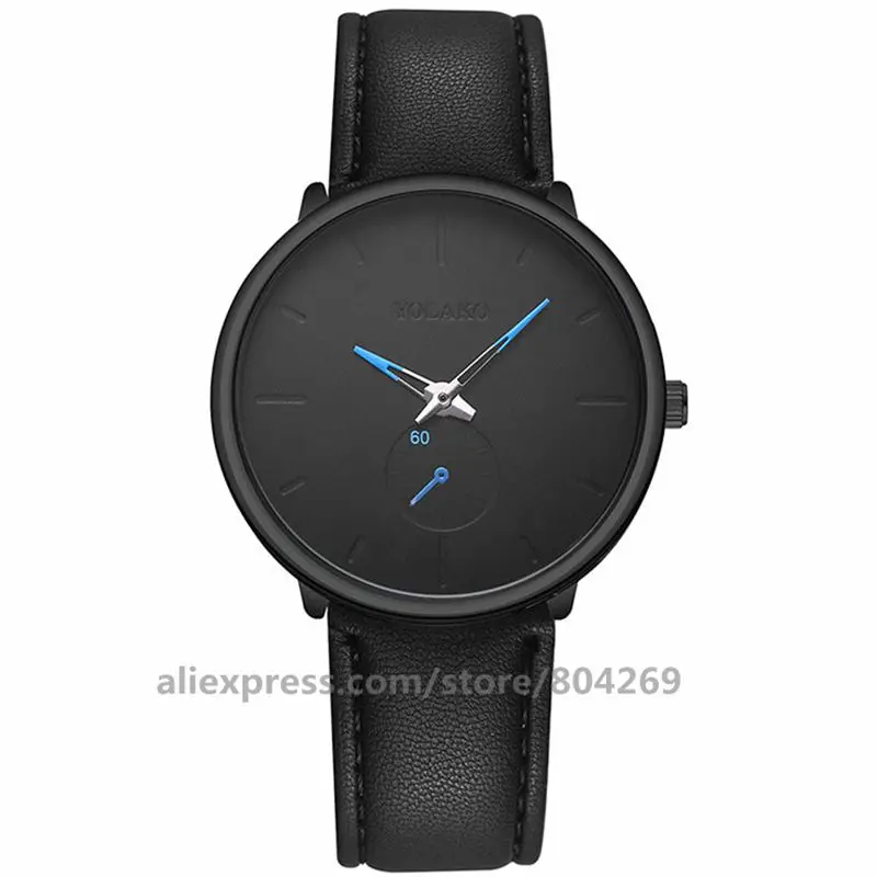 

Wholesale Hot Men Business Leather Analog Quartz Watch Women Dress Watches Lady Leather Dress Watch 920239