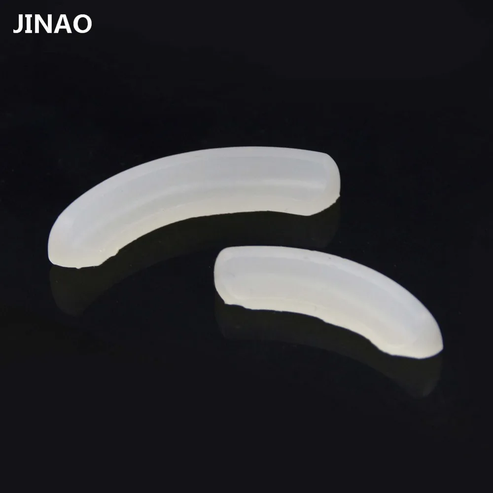 JINAO 2 Pcs Grills Molding Fixing Bar Reusable Silicone Top & Bottom Fitting Mold For HipHop Teeth Grillz