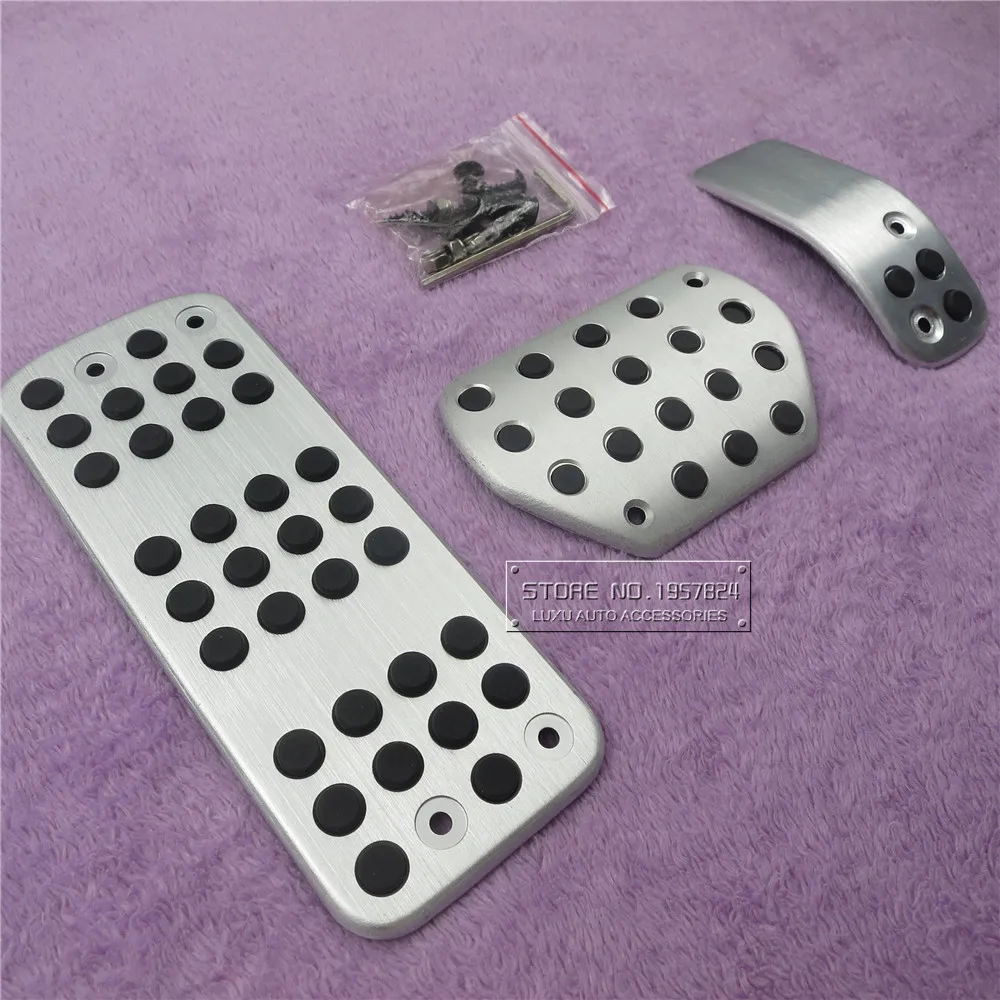 DEE Car Gas Foot Rest Modified Pedal Pad Plate for PEUGEOT 207 301 307 208 2008 308 408 cc/CITROEN C3 C4/DS 3 4 6 DS3 DS4 DS6