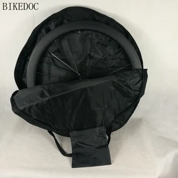 BIKEDOC Road Double Wheel Bag 560g 700c Road Bicycle Wheel Bag Stock Bike Accessory
