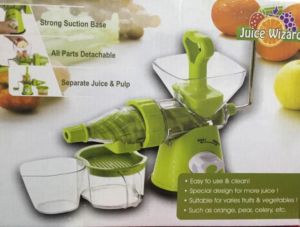 Manual Fruits Press Juicer Lemon Squeezer Juice Extractor Machine Hand Operated  Juice Wizard