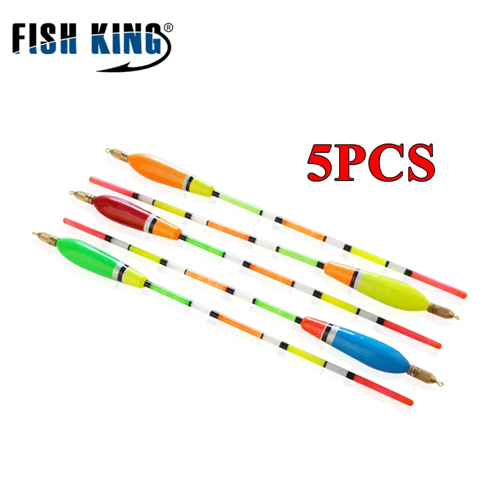 NGB 5pcs/lot 3+2g 4+2g 5+2g 6+2g Mixed Color Barguzinsky Fir Float Vertical Pesca For Carp Fishing Float Fishing Tackle
