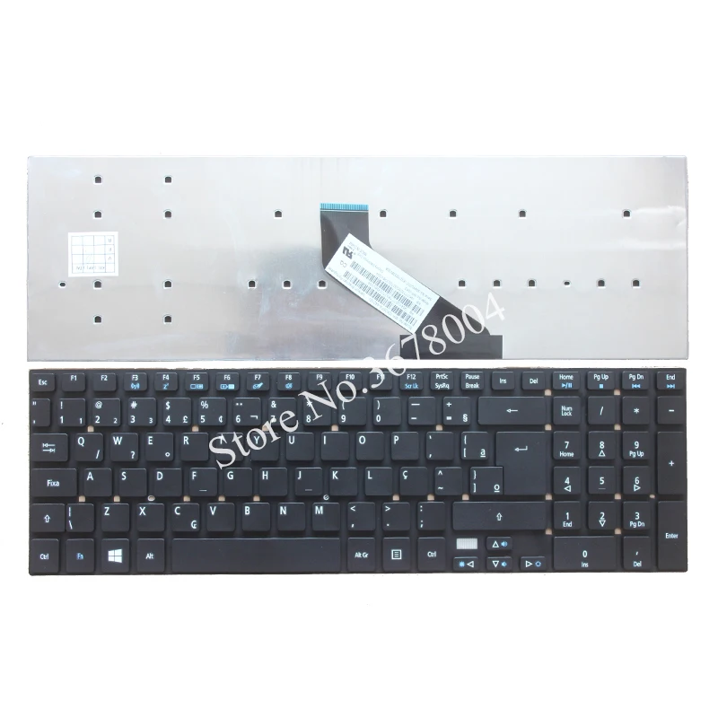 

New BR For ACER Aspire MP-10K36PA-4421W Brazil Laptop Keyboard black