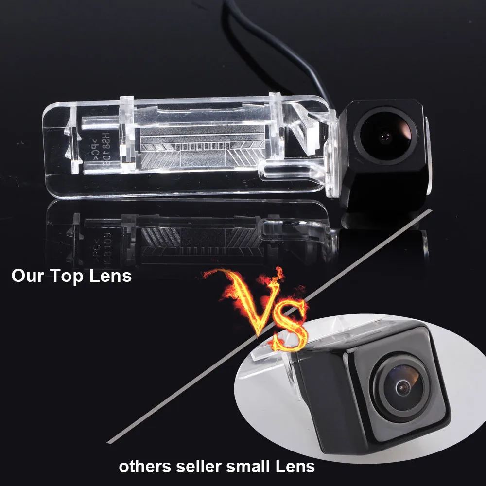 1280*720 Pixels 1000TV line 170 degree For Mercedes Benz Smart R300 R600 Car Rear View Back Reverse Camera parking waterproof