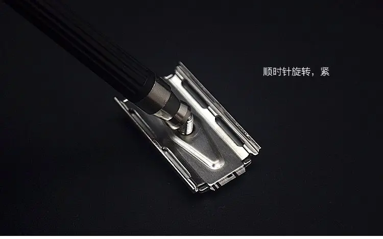 Boxed Manual Razor Old Manual Double-sided Razor Plastic Handle Sale