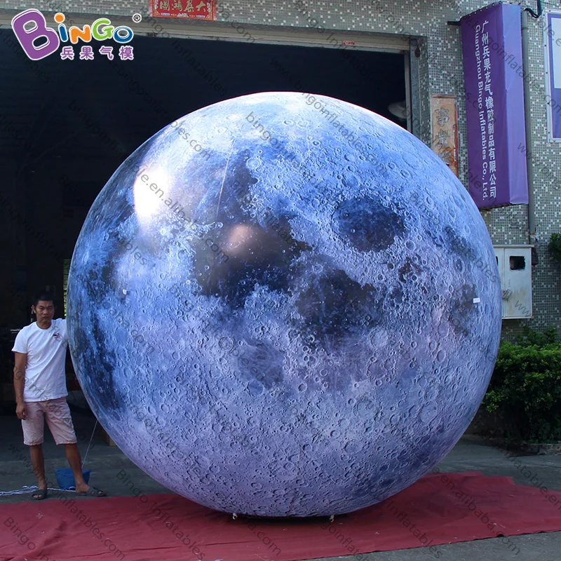 10ft. Inflatable Moon Ball, 3m Dia. Moon Balloon Inflatables -Inflatable Toy