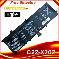 Laptop battery for ASUS C21-X202 S200E X202E X201E S200L S200 S200E X201 X201E