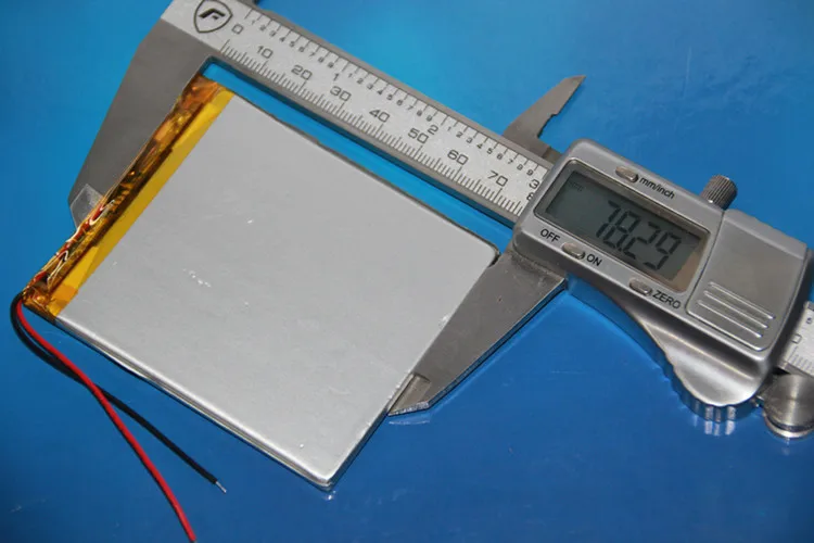 A MP3 MP4 MP5 e-book reader recorder universal rechargeable 3.7V 356578 356580 polymer lithium battery Rechargeable Li-ion Cell