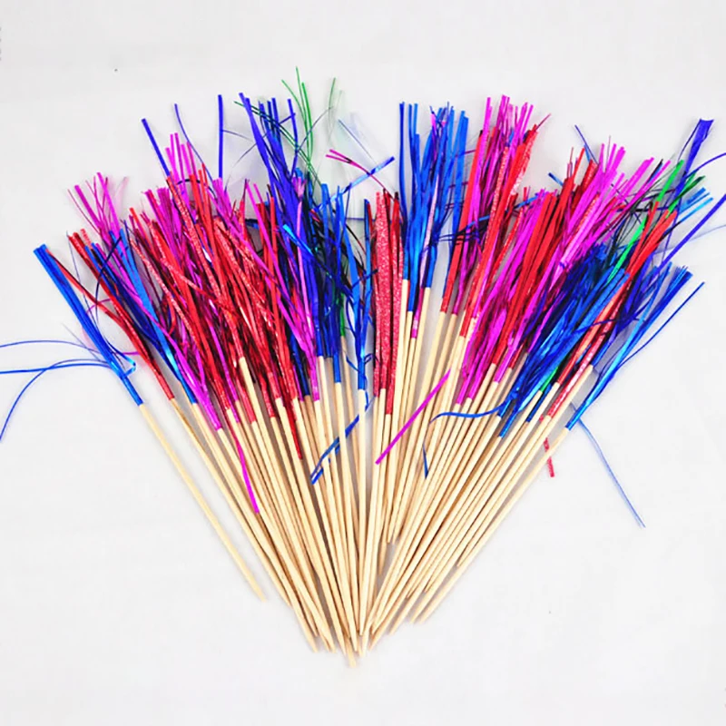 

Fireworks Fruit Forks Cake Dessert Stick Food Fruit Pick Vegetable Forks Party Home Decoration Kitchen Accessories Eating Sticks