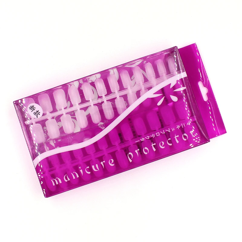 288 Stück, 10 Größen, extra dünn, transparent, künstliche Nägel, Set, natürlich, vollständige Abdeckung, Acryl, künstlicher Nagel, ABS-Material, künstlich