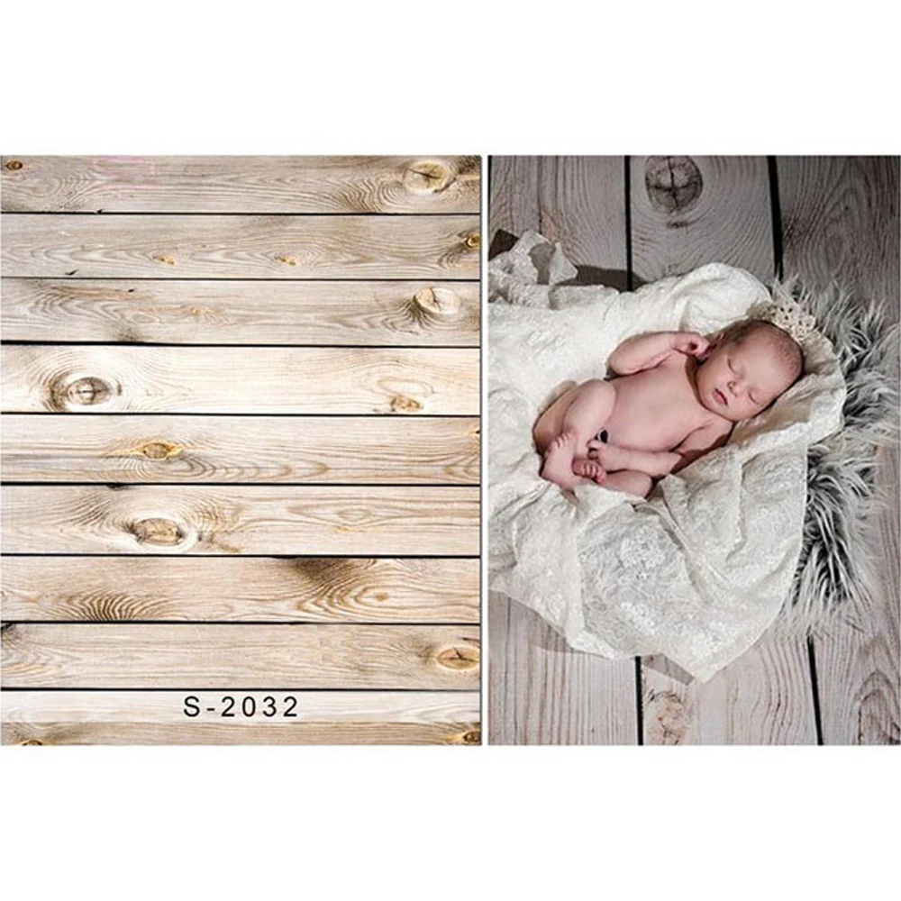 

Vintage Wooden Floor Backdrop for Newborn Photography Baby Shower Props Kids Children Photo Studio Backgrounds Wood Planks Vinyl