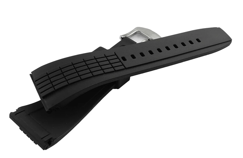 rubber watchband for SEIKO VELATURA/SRH SPC00 Series waterproof silicone watch strap 26mm