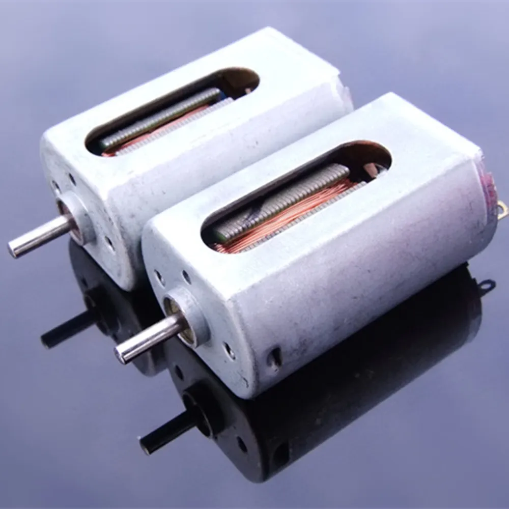 1pcs colorized 180 mini DC motor strong magnet with extra-large cooling hole 12V 21000RPM 6V large torque