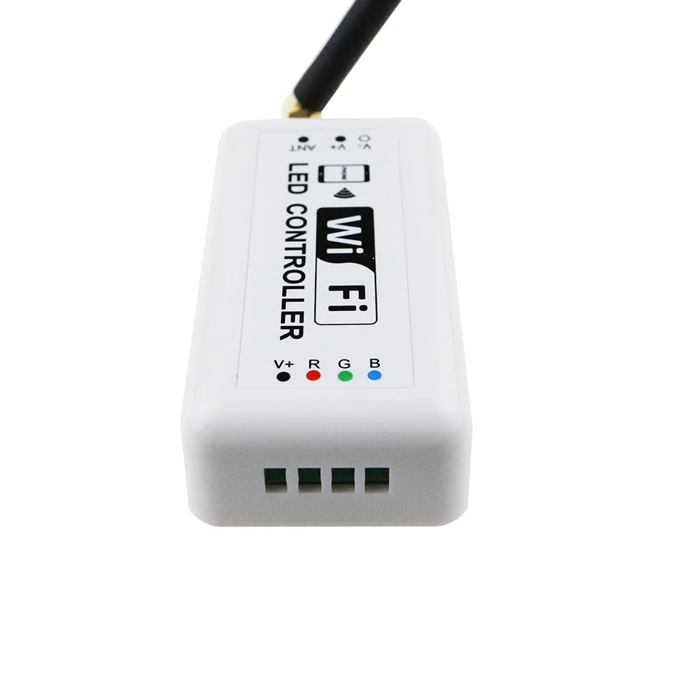 Contrôleur WIFI LED RGB 370, 2.4Ghz, 12a, température de couleur, variable, pour maison intelligente, sous Android/IOS
