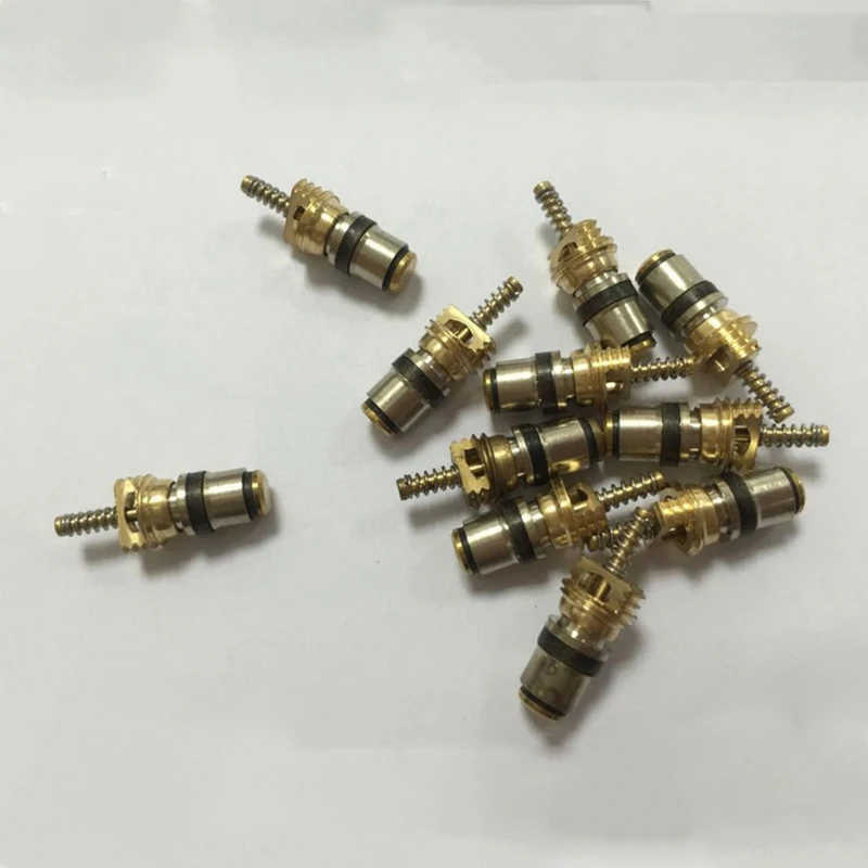 100PCS Valve Core For Volvo/Ford/Regal/Picasso/Citroen/Fukang/Elysee/Mondeo R134a Car Auto Air Conditioning A/C System