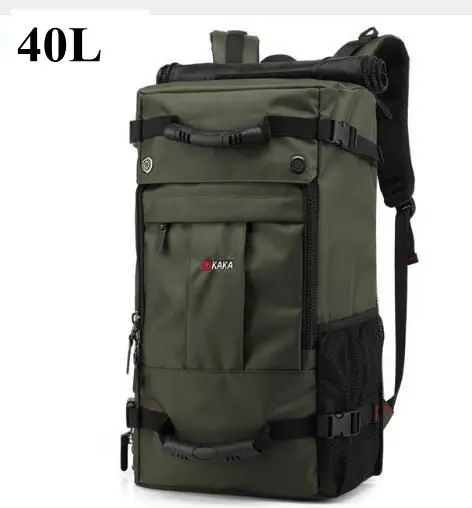 40L 50L Travel Backpack Men Large capacity Oxford Travel Backpack Multi Function 17 inch Laptop  Men Travel Bag Backpack For Men