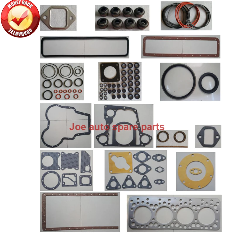 

Engine Full gasket set kit for Komatsu excavator Bulldozer engine: 4D130 S4D130