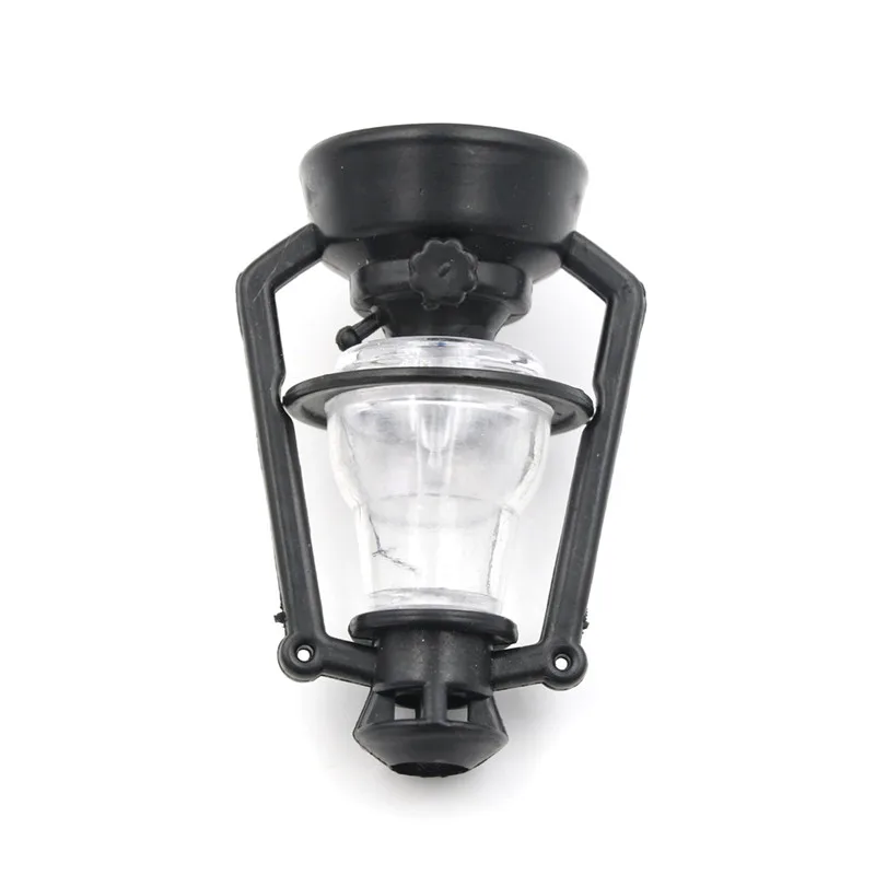 1:12 Dollhouse Miniature Vintage Retro Black Kerosene Lamp Baby Gift Toy Mini Furniture Miniature Rement Black Kerosene Lamp