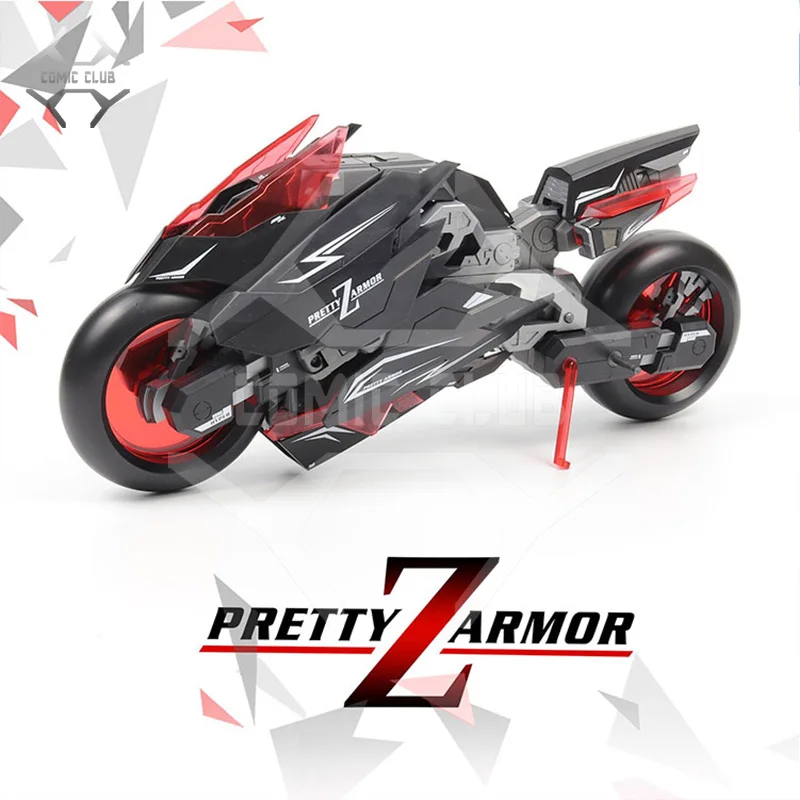 COMIC CLUB IN-Stock Pretty Armor Motor Cycle Plastic model kit Anime assemble Toys Figure