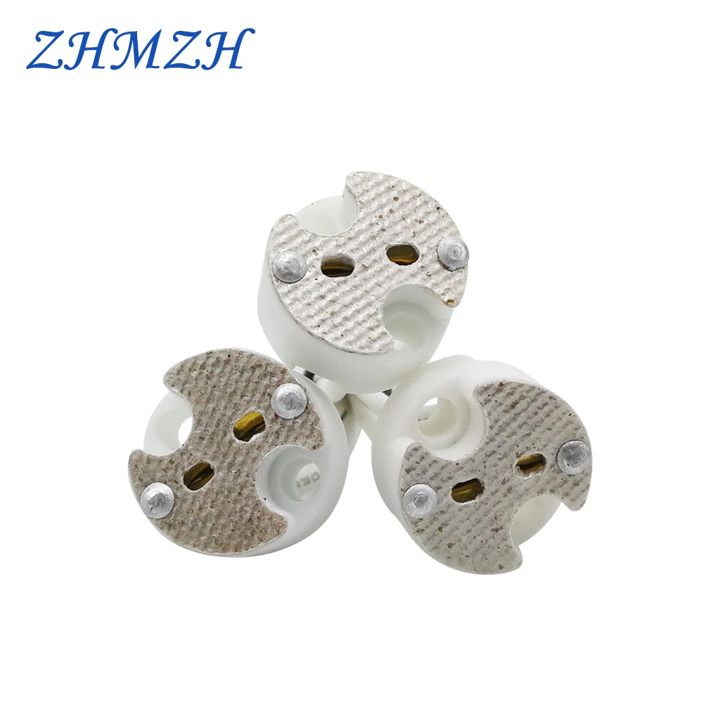 GU5.3 Ceramic Lamp Holder Lamp Socket Lamps Base 10CM 20CM 30CM 50CM For LED Lamp Cup MR11 MR16 Spotlight G5.3 Halogen Bulb