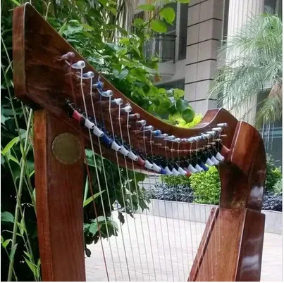 BAIYUANThe earth melody popular Irish harp Celtic harp 22 small harp string three 8 degrees travel harp