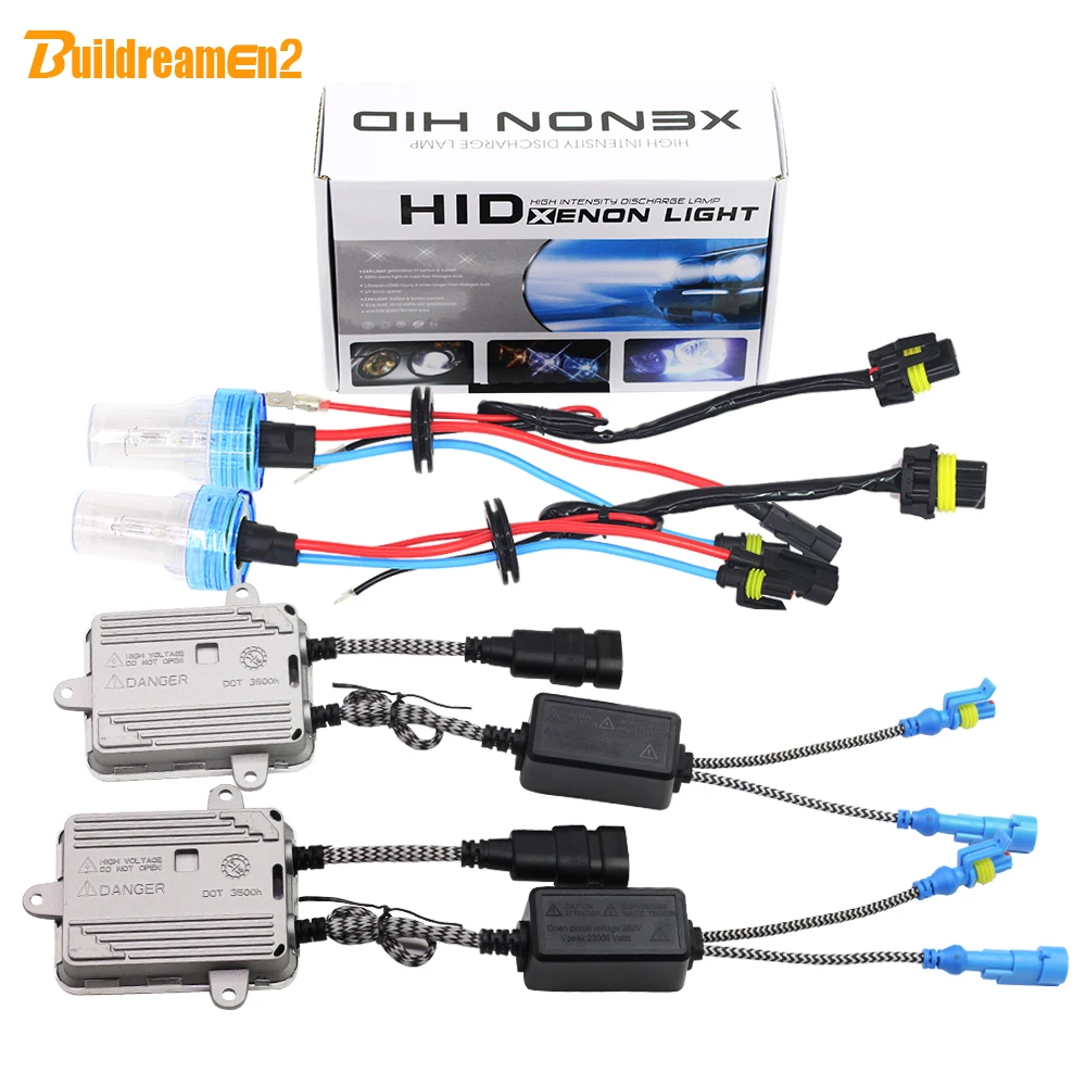 

H1 H3 H7 H8 H9 H11 9005 9006 881 880 9012 HIR2 55W AC HID Xenon Kit Bulb Ballast 6000K White Car Light Headlight Fog Lamp DRL