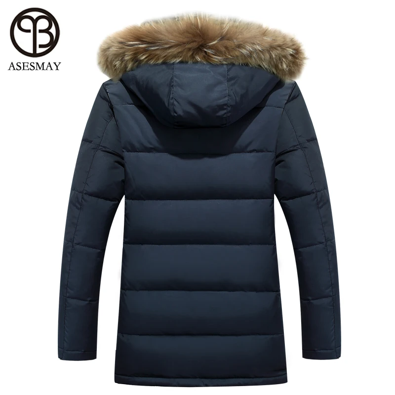 Asesmay 2021 Fashion Men Winter Jackets Men Coat Winter Men\'s Down Parka Male Brand-clothing Duck Down Jacket Winter