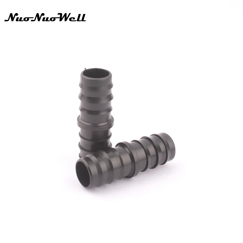 

Plastic Straight Barbed Connector for Garden Irrigation, Water Tube, Pipe Adapter Coupling, NuoNuoWell, PE, 25mm, 5Pcs