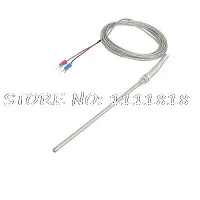 

Liquid Measuring 150mm x 5mm K Type Earth Thermocouple Probe 3 Meters
