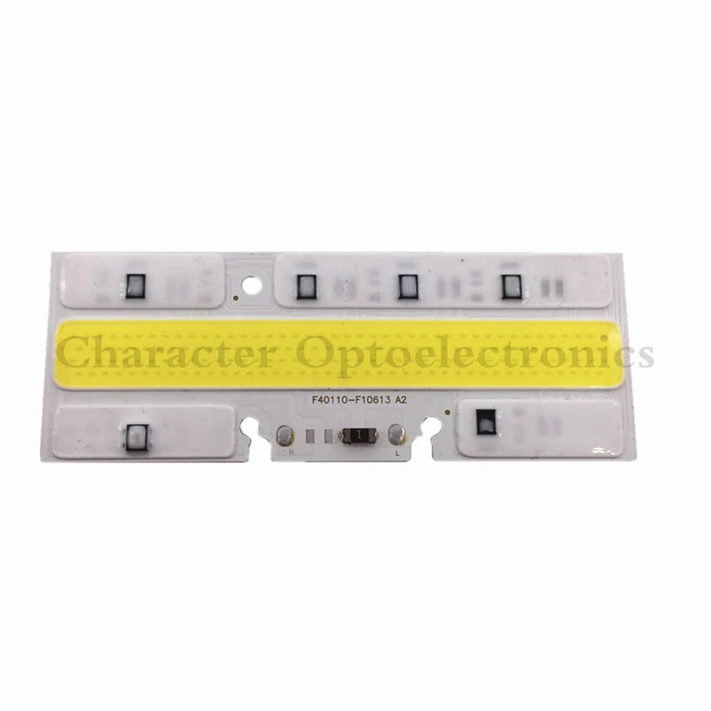 1pcs Waterproof  High Power LED COB Chip Lamp AC 110V 220V 50W  Smart IC LED Outdoor Floodlight DIY light bombillas