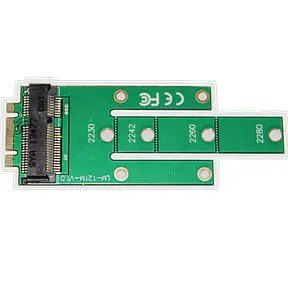 

M.2 B key SSD to MSATA MINI PCIE Adapter Converter Card for NGFF 22x30mm 22x42mm 22x60mm 22x80 SSD