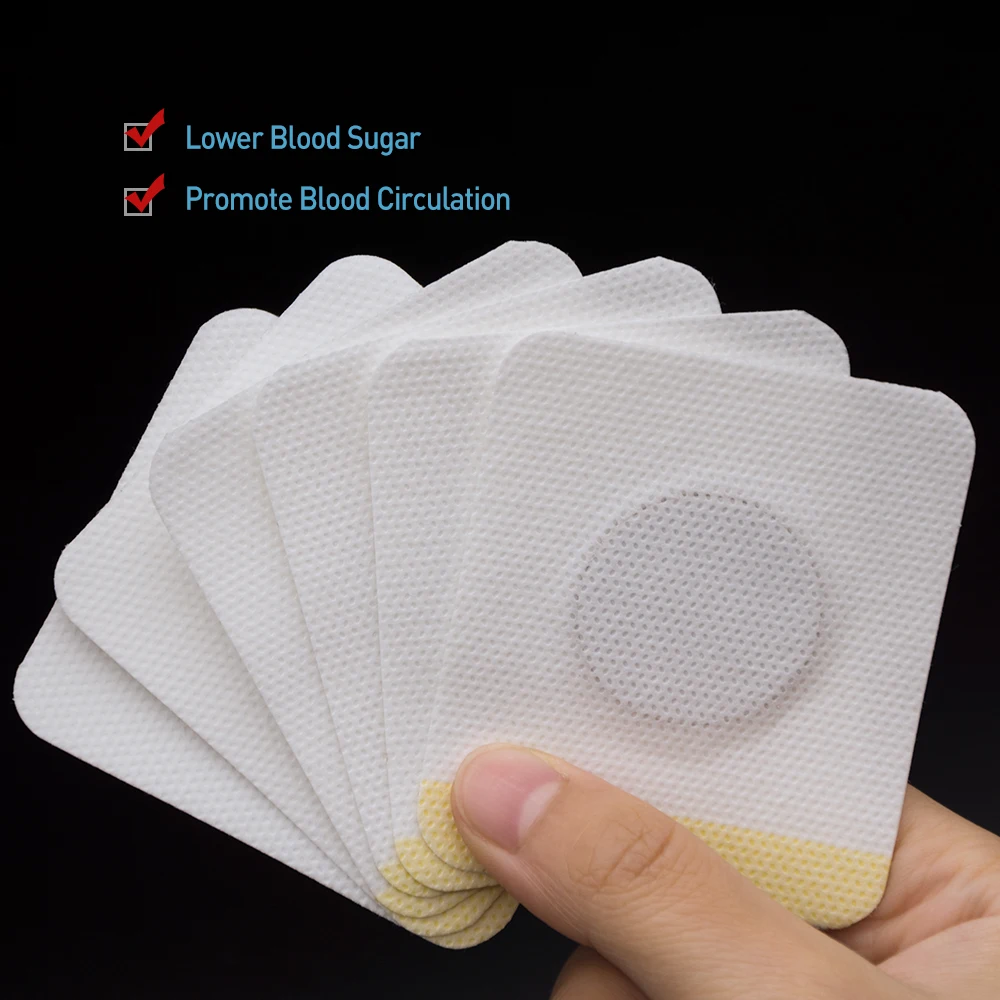 90pcs=15bags Slimming Patch Stabilizes Blood Sugar Diabetes Patch Burning Fat Sticker Reduce High Blood Sugar Weight Loss Patch