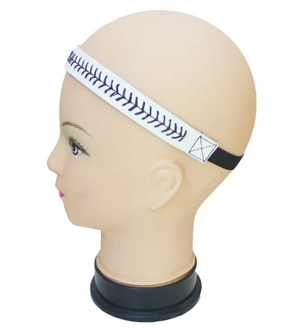 Free shipping 12pcs Multi-colors Seamed Stitching Headwear Synthetic Leather Softball Patchwork Headbands for Women