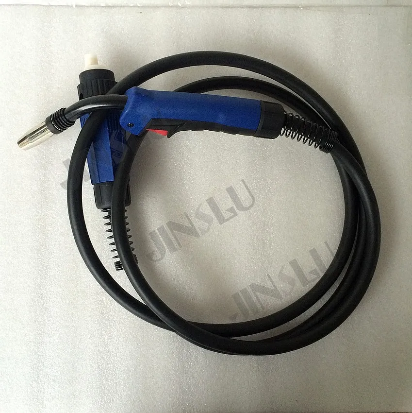 250A MB24 24KD Welding Torch Gun 3M Air-cooled Euro Quick Connector for MIG MAG Welding Machine Welder 1pcs