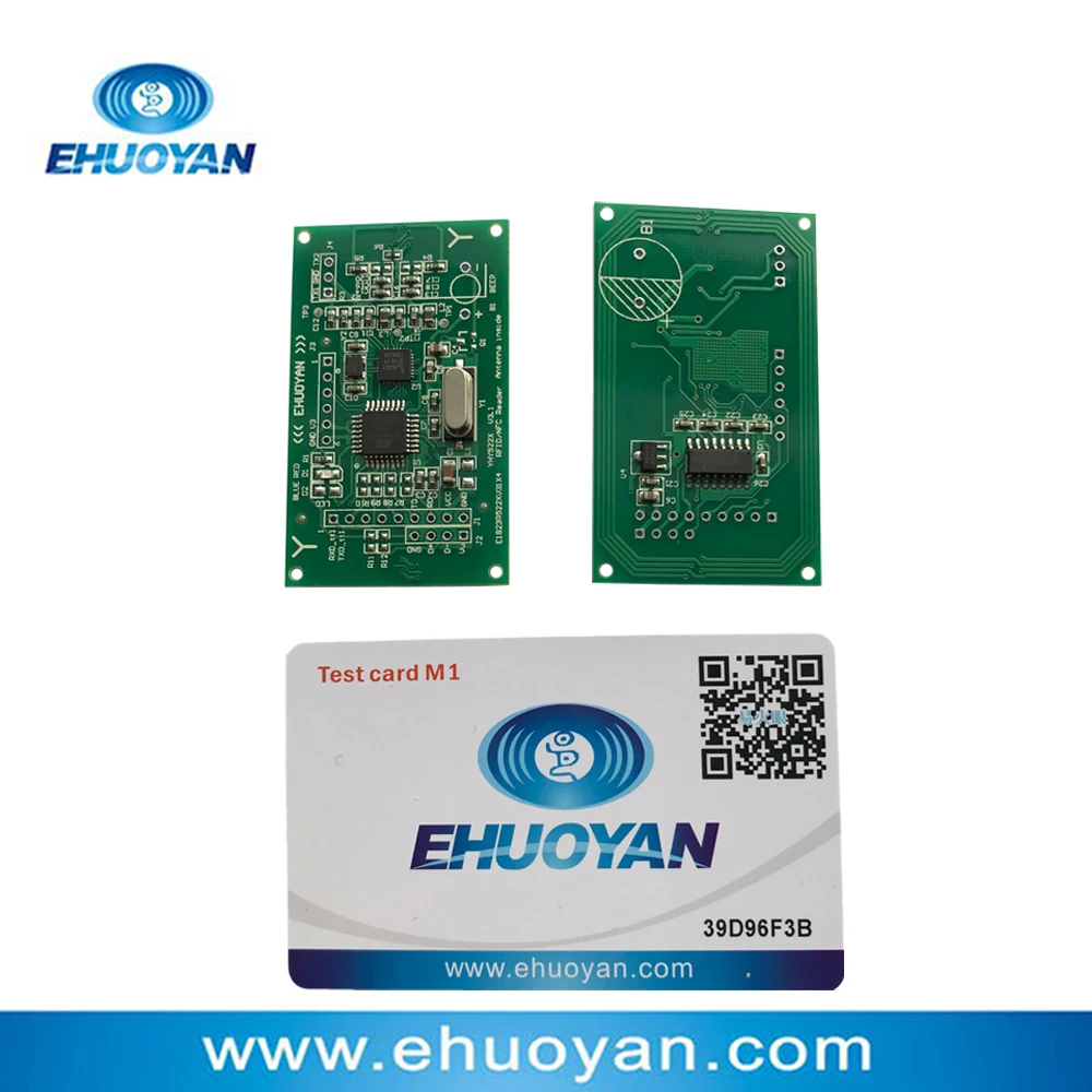 EHUOYAN/13.56MHz 14443 A Rfid  NFC Reader/Writer Module  RS232  3.0-5.0 V  YHY522R SDK+2Tags