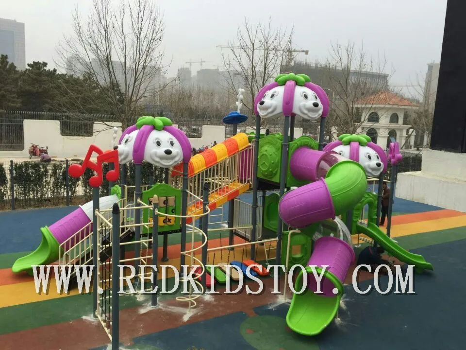 Exported to Canada Quality Warranted Outdoor Children Playground HZ-6055a  23 Years' Manufacturing Experience