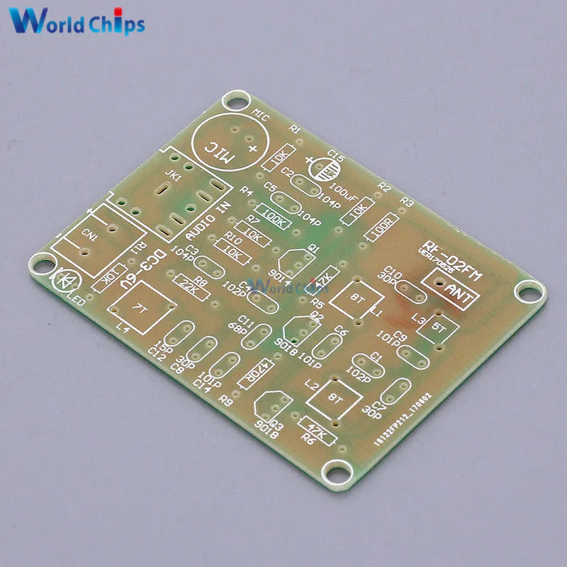 DC 3-6V FM Transmitter Module 88-108MHz FM Frequency Modulation Wireless Microphone Module DIY Kits Transmitter Board Parts