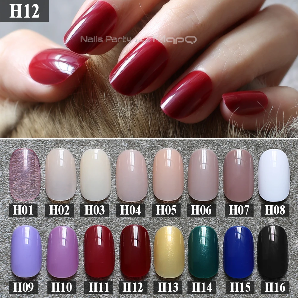 24pcs Round candy Press on nails Brown Nude False nails Blue Red Oval Fake nail pink Burgundy Full set purple Nails