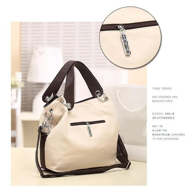 New Fashion Women Versatile borsa Lady Soft PU borse in pelle borsa a tracolla borse a tracolla a spalla Vintage