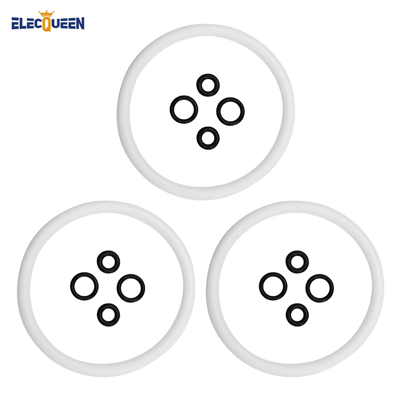 3 Pcs Food Grade Home Brew Keg Seal O Ring,High Quality Silicone O-ring for Keg Lid Replacement Set,white o ring,Bar Accessories